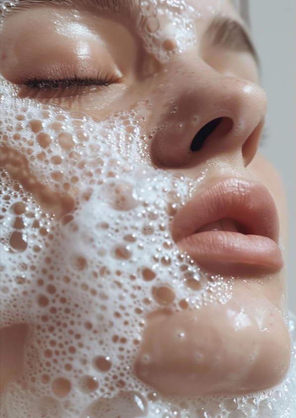 how to use Rush Hour Serum step 1 cleanse your face